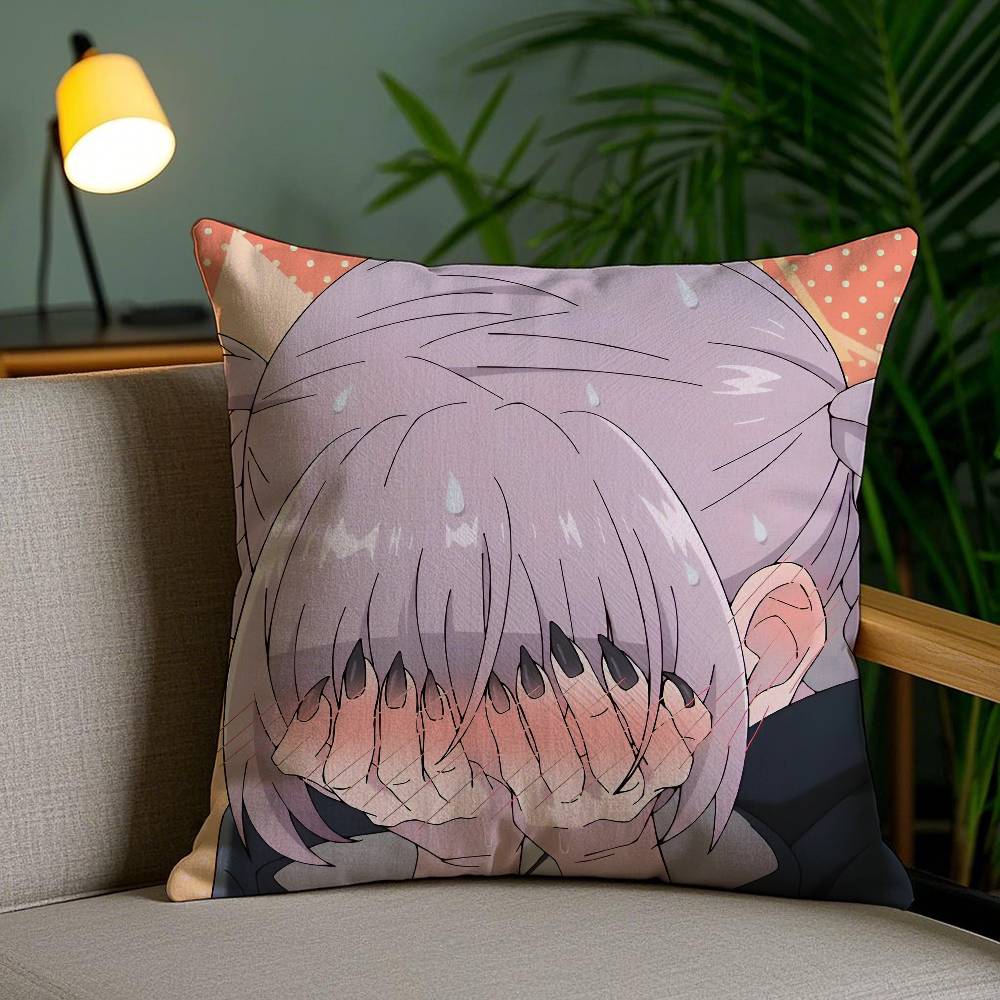 Anime C-Call Of The N-Night Pillow Case Anti-dustmite Invisible Zipper Sofa Bed