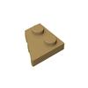 20 peças Compatíveis com MOC Partículas de Montagem 24299 Placa de Cunha 2 x 2 Esquerda Blocos de Construção DIY Educacional Alta Tecnologia Peças de Reposição Brinquedos