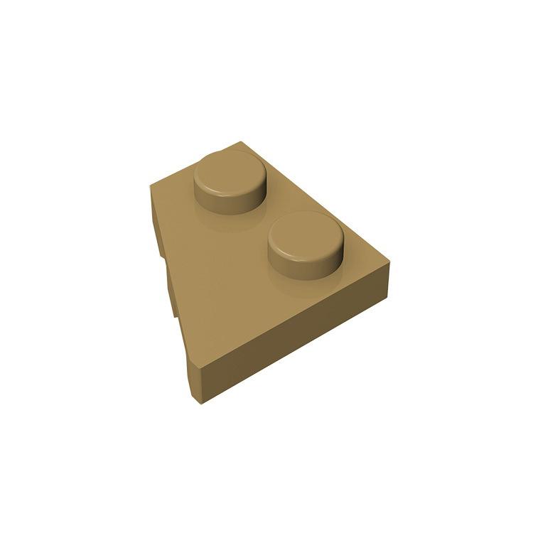 20 peças Compatíveis com MOC Partículas de Montagem 24299 Placa de Cunha 2 x 2 Esquerda Blocos de Construção DIY Educacional Alta Tecnologia Peças de Reposição Brinquedos
