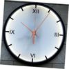 FRCOLOR Wall Clock Movement Kit with Walnut Wood Clock Hands, Long Axis Sweep Silent Function, Elegant Design