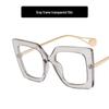 Kedun 2022 Fashion Square Blue Light Blocking Glasses – Stylish European-American Large Frame.