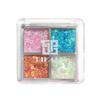 DIKALU Vierfarbiges Glitzer-Lidschatten-Gel für Bühnen- und Tanzkosmetik