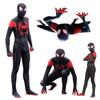 Spider Into The Spider-verse Lycra Spandex Kids Adult Costume With Exquisite Detail