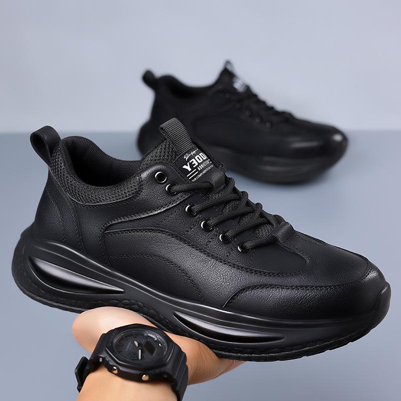 Men's shoes autumn and winter trendy shoes 2025 new fashion men's casual sports leather shoes men's business casual shoes