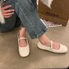 Fashion 2025Spring Summer Mary Jane Shoes Women Soft Sole Casual Outdoor Dress Ballet Shoe Round Toe Shallow Flats Zapatos De Mujer
