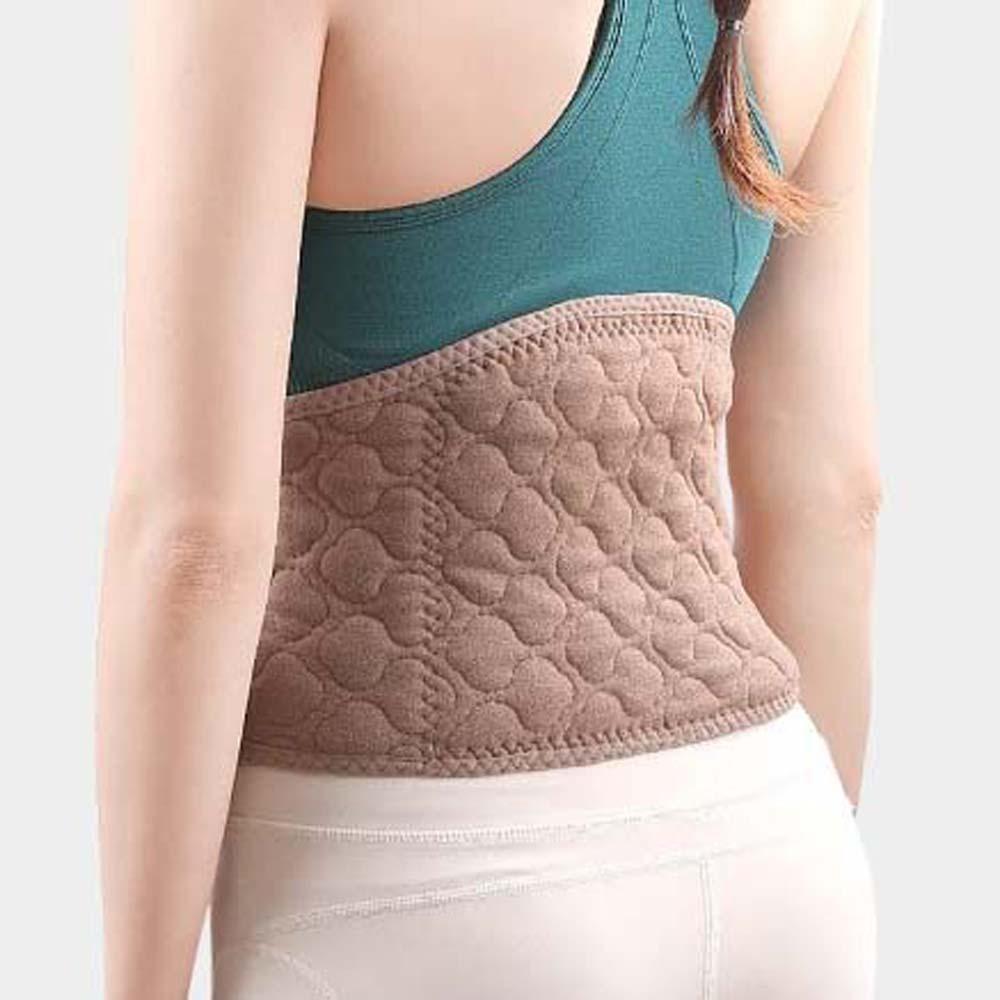 Lumbar Brace Plush Lumbar Brace Spine Support Winter Fur Waist Belts  Winter