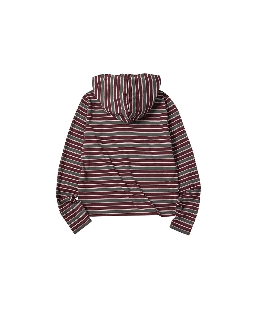 COMONINOZ W Double Button Hood [Wine]