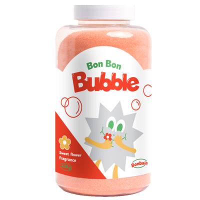 Bonvain Bonbon Polvo de Burbujas Baño de Burbujas Sal de Baño Fragancia Flor Roja Flor Dulce, 430g, 1 pieza