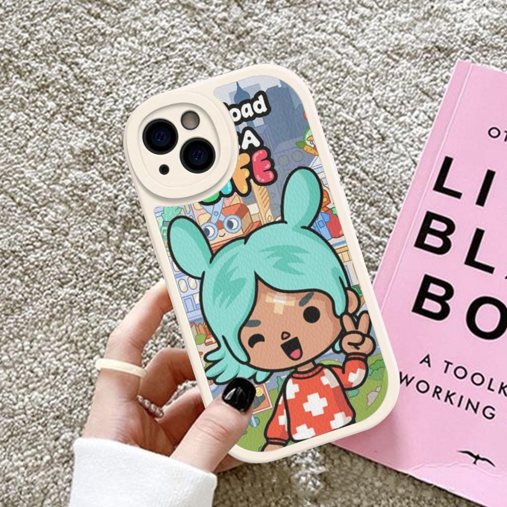 

Toca Boca Toca Life World Phone Case Hard Leather For iPhone 14 13 12 Mini 11 14 Pro Max Xs X Xr 7 8 Plus Fundas iphone 11