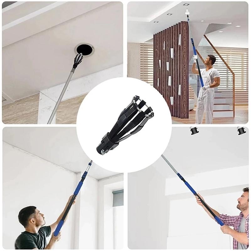 Light Bulb Changer Bulb Installer Telescoping Pole Removal Tool Portable High Ceiling Bulb Changer
