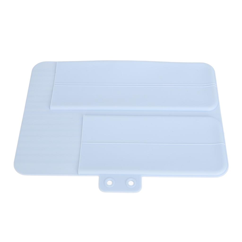 Heat Resistant Mat for Curling Iron Durable Silicone Large Flat Iron Mat Pouch for Hair Straightener Hair Styling Tools