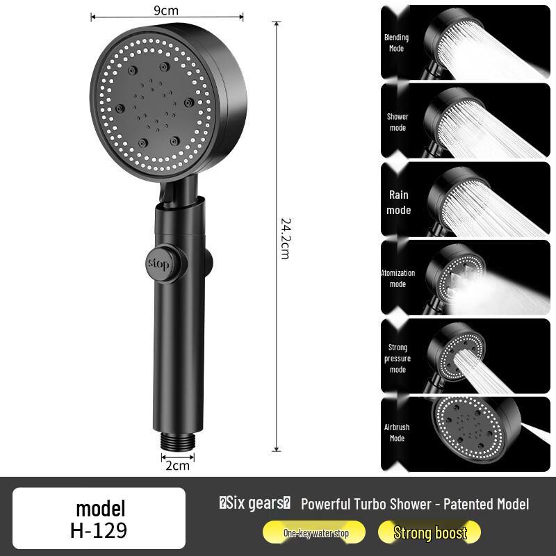 Muvi High-Pressure Multi-Mode Shower Head