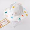 Children's Summer Mesh Sun Hat - Large Brim Fisherman Style for Boys and Girls