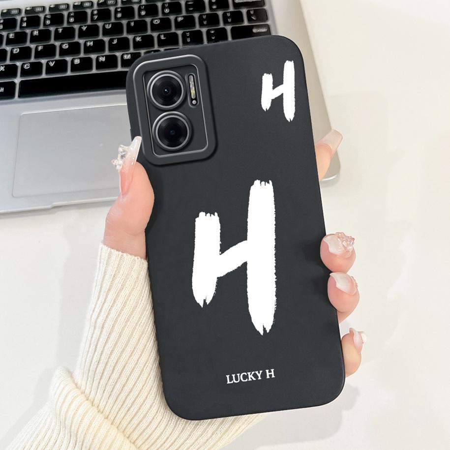 For Xiaomi Redmi 10 5G Case Cute Lucky Letters Silicone Phone Cases For Redmi Note 11E Redmi10 5G Funda 10 Prime Plus Soft Cover