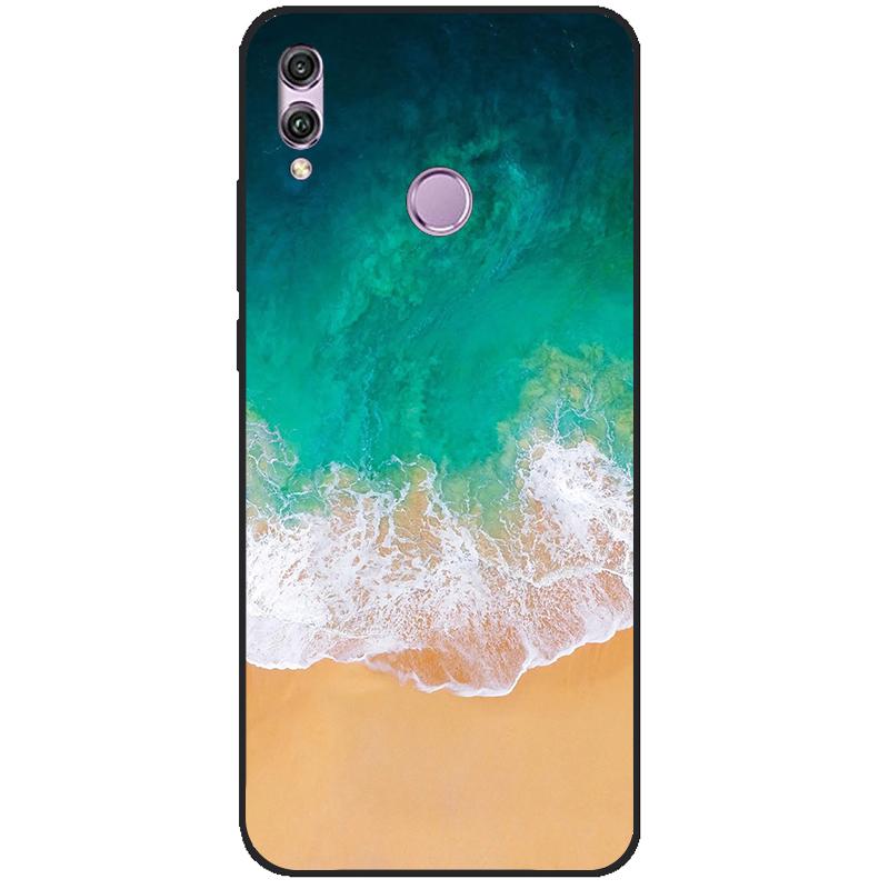 For Honor 8X Case 6.5" TPU Fashion Cover For Honor 8X 8x Soft Silicone Phone Shell For Huawei Honor 8X 8 X Protective Case Coque