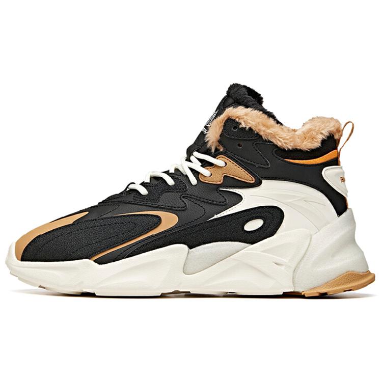 

Anta Pulse Cushioning Slip Resistant Abrasion Resistant Thermal High top Sports Casual Shoes Men s Black Brown 912048910-2 40