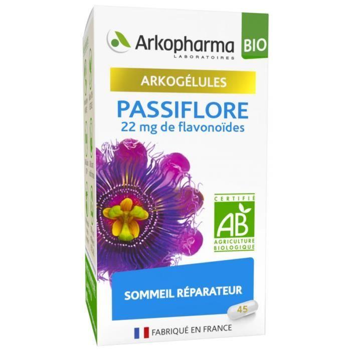Compléments Alimentaires - Arkopharma Arkogélules Passiflore Bio 45 Gélules