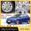 Para VW VOLKSWAGEN Nuevo 4 piezas 135 mm Cinco garras Tapacubos Centrales de Rueda de Coche Cubiertas de Buje Insignia logo 8R0601165 4F0601165N Para Volkswagen VW Au