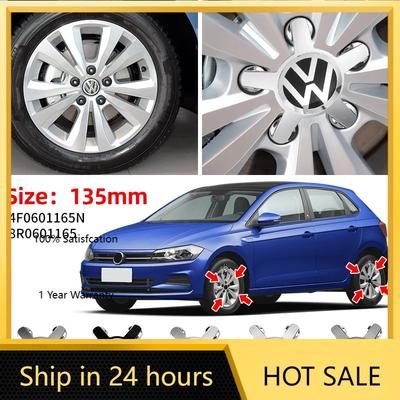 For VW VOLKSWAGEN New 4pcs 135mm Five Claws Car Wheel Center Cap Hub Covers Badge Logo 8R0601165 4F0601165N For Volkswagen VW Au