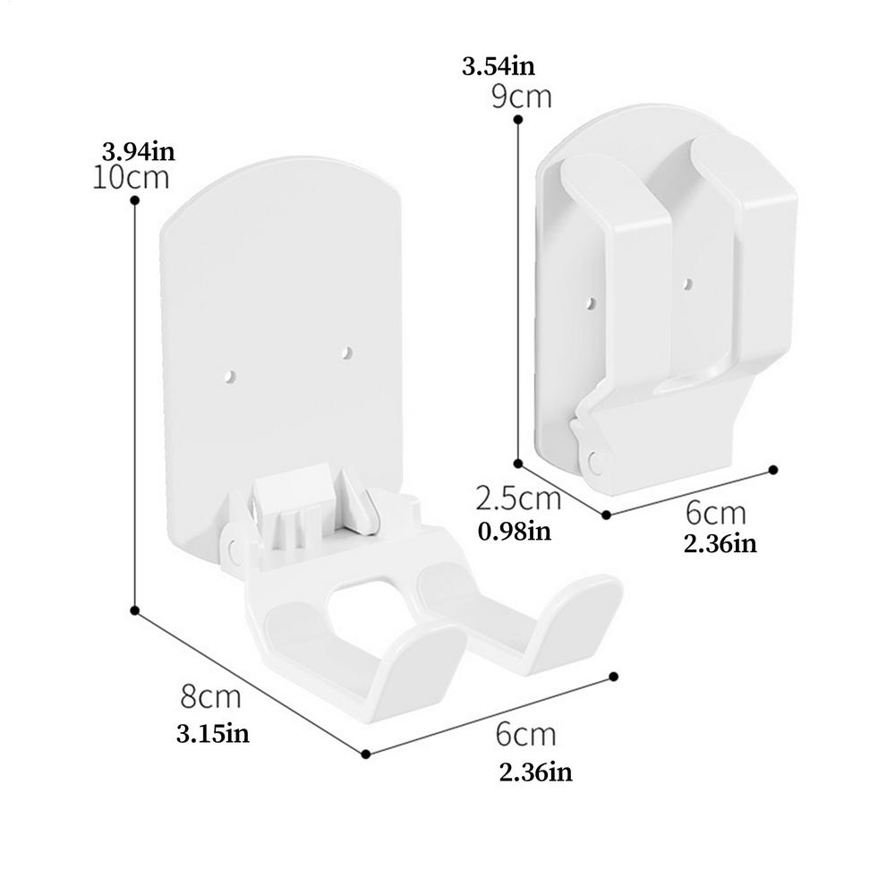 Hooks 1PC Wall Mounted Gaming Headset And Controller Bracket Base  Folding No Punching Hooks Easy Install Storage Rack