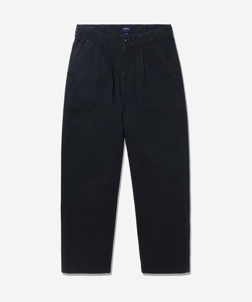 Noa (U) Pleated Fatigue Pants Black