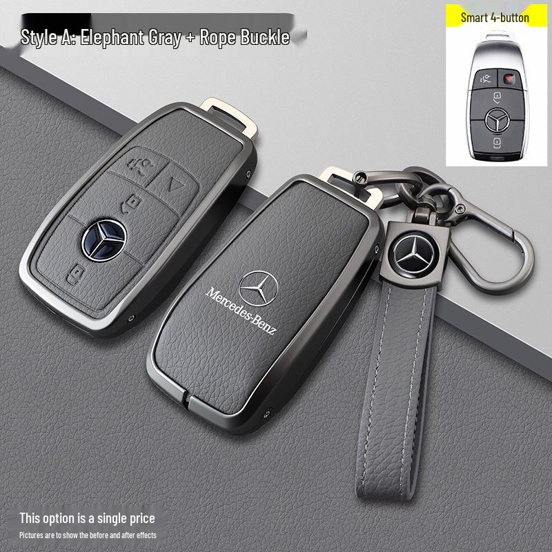 Mercedes-Benz A-Class Elephant Grey Key Case
