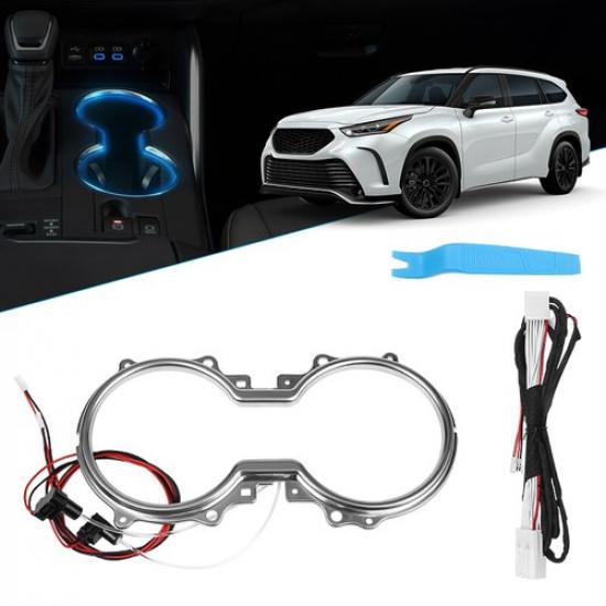 Светодиодная подсветка подстаканника Автоаксессуары Для Toyota Highlander -