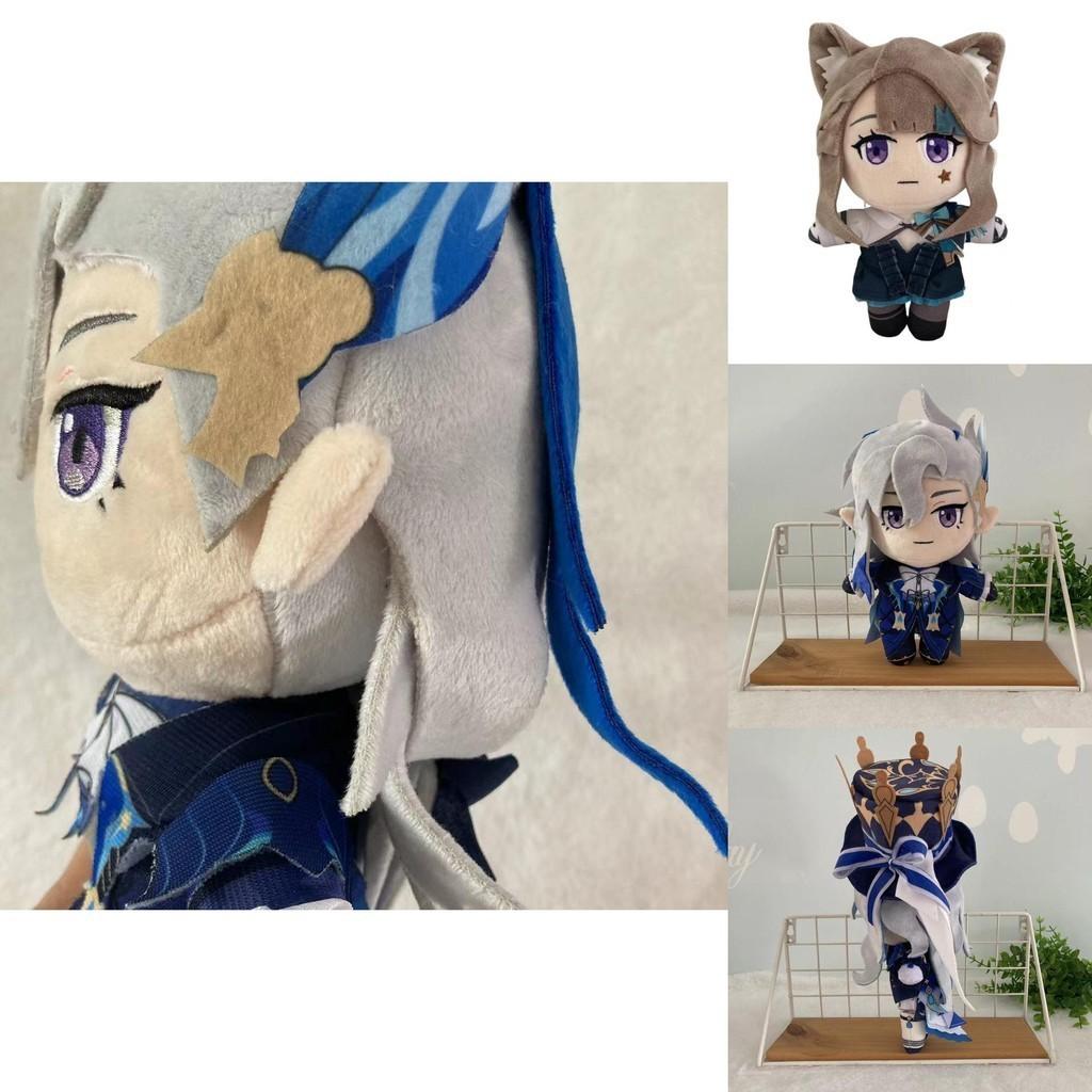 Original Anime Genshin Impact Plush Doll Wendy Klee Hu Tao Zhongli And More