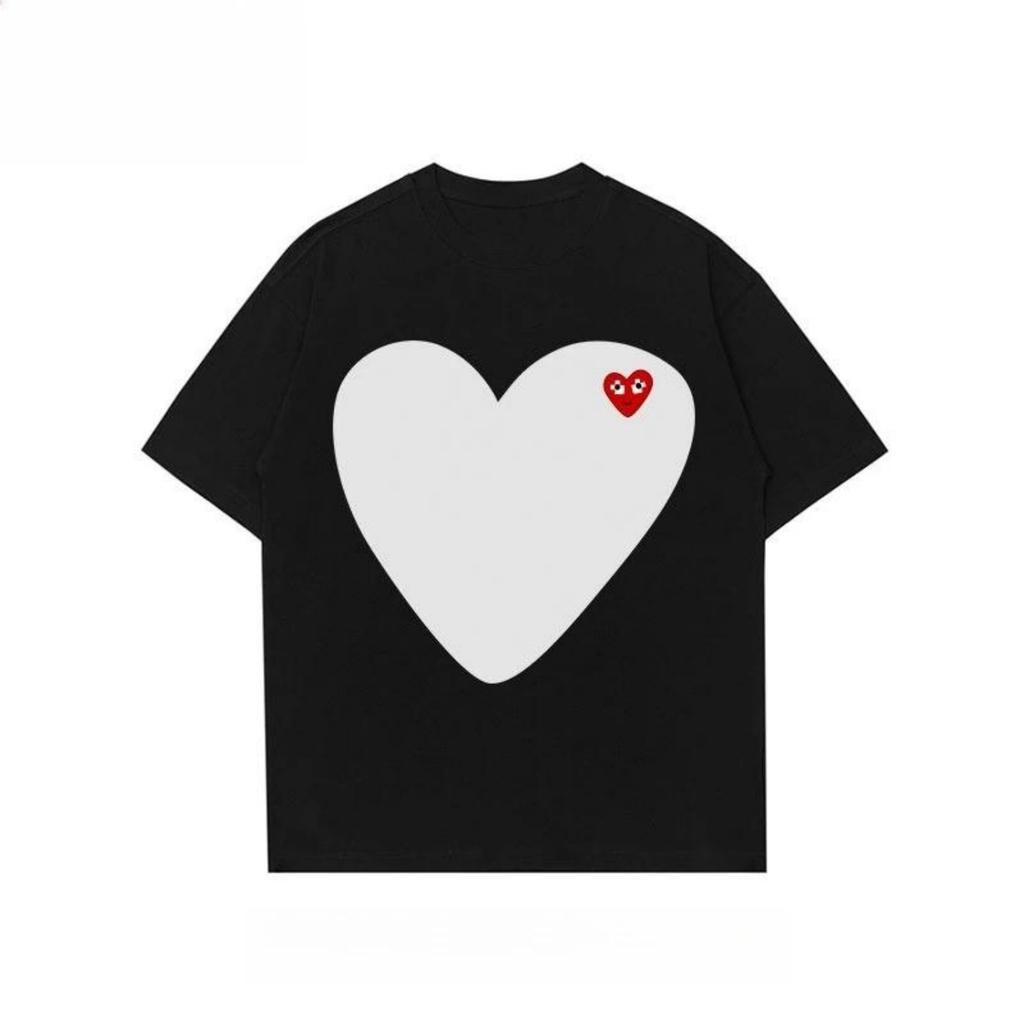 Damen T-Shirt Damen Love Druck Halbarm Trendiges Oberteil Kompressionsshirt Kurzarm