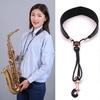 Correia de sax alto saxofone althorn ewi cinto de pescoço ajustável acessórios para instrumentos musicais