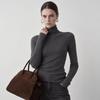 Eimich's Damen Rollkragen Pullover aus Wolle mit langen Ärmeln