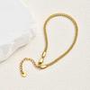 Stainless Steel Mesh Strap Anklet for Women,Gold Color Chain Anklets,Fashion Foot Leg Bracelet Jewelry Gift