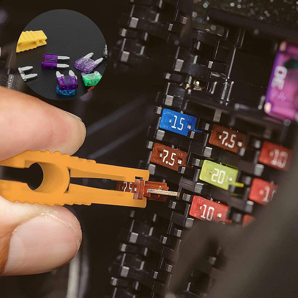 60/120PCS 5A 10A 20A 25A 30A Auto Car Blade Fuse Automobile Car Security Fuse Standard Assortment Kit Using For Small-sized Car