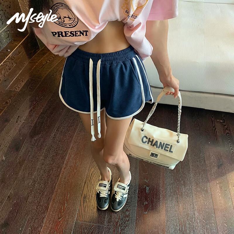 

MJ STYLE Women s A-Line High-Waist Casual Shorts XL
