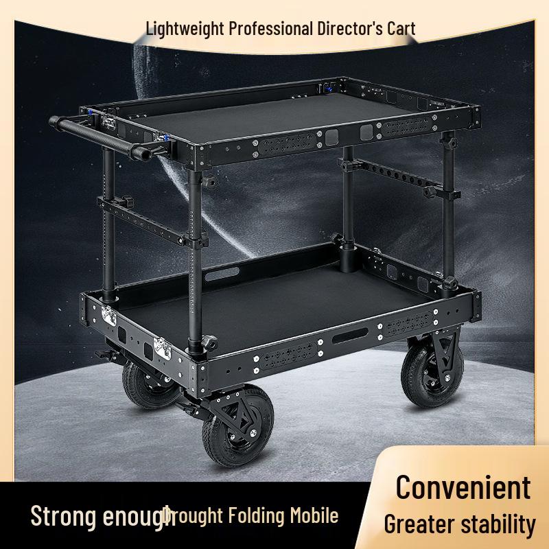 Bilateral Film & TV Director's Trolley - Professional 300kg Load Capacity