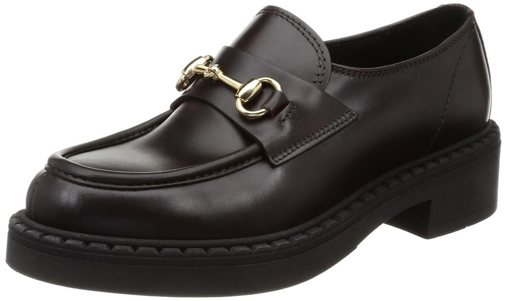 Loafer PIA DARK BROWN Cm [Perrico Sunny] Women's 24.0