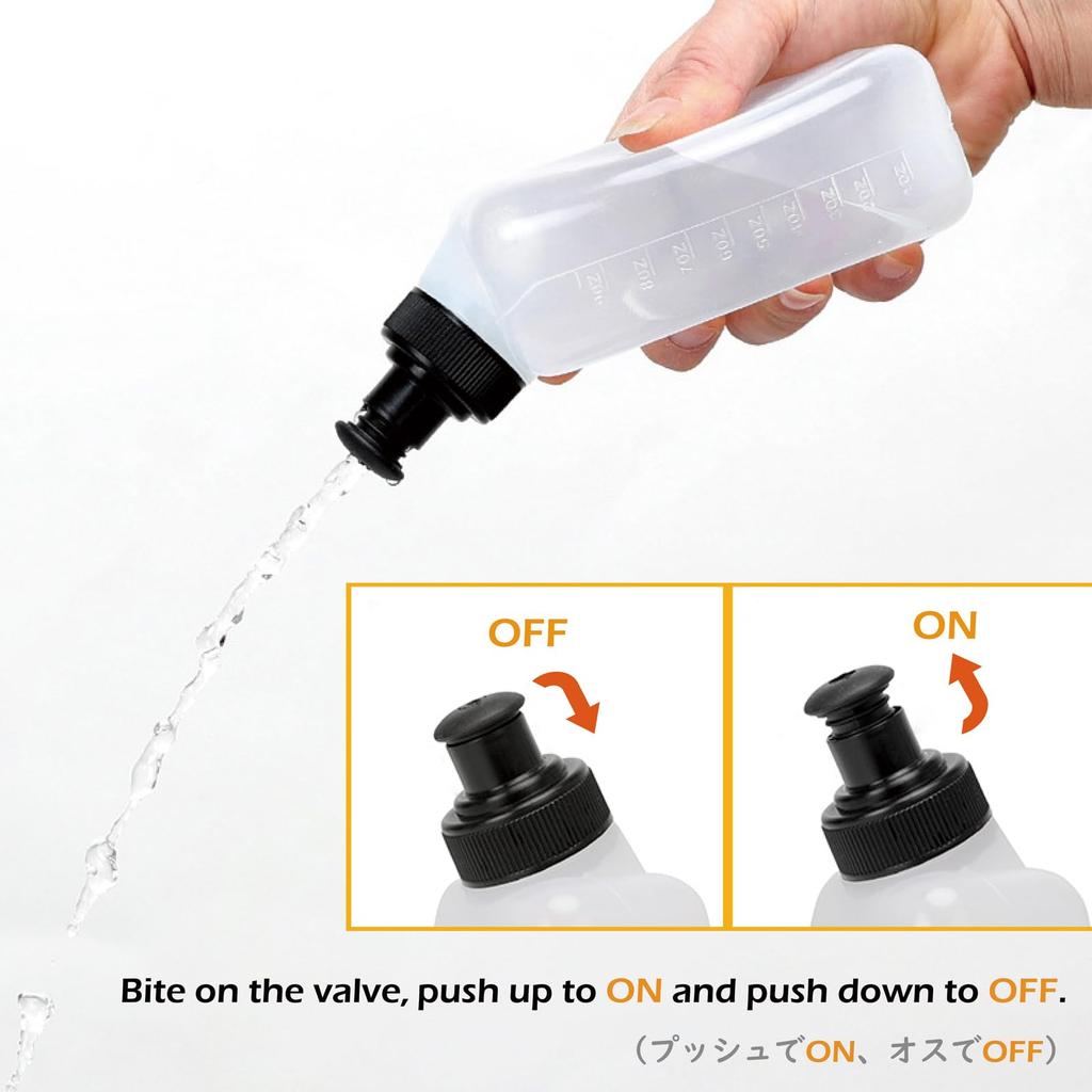 TRIWONDER Marathon Water Lightweight Water Sports Bottle for Hydration and Outdoor Cold and Heat Odorless Bottle, Bottle, Packs, Jogging, Cycling,