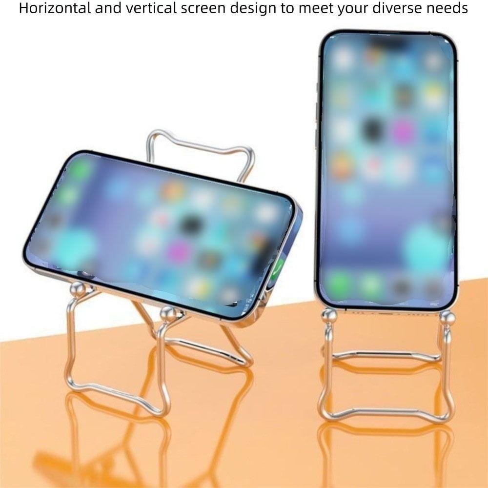 2Pcs Creative Mobile Phone Holder Universal Lazy Cellphone Bracket  for Table Display
