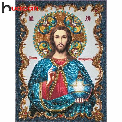 Vollständiges Bohrmuster, Diamantgemälde, Stickerei, Jesus Christus, DIY, Kreuzstich, Strasssteine