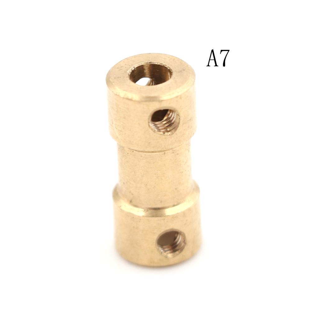 CHEMB JWUI 1pcs Brass Flexible Motor Shaft Coupling Coupler Motor Transmission Connector Drive Shaft 2mm 5 Connector Boat Inner Diameter : 2mm 2mm CHEMB JWUI 1pcs Brass Flexible Motor Shaft Coupling Coupler Motor Transmission Connector Drive Shaft 2mm 5 Connector Boat Inner Diameter : 2mm 2mm