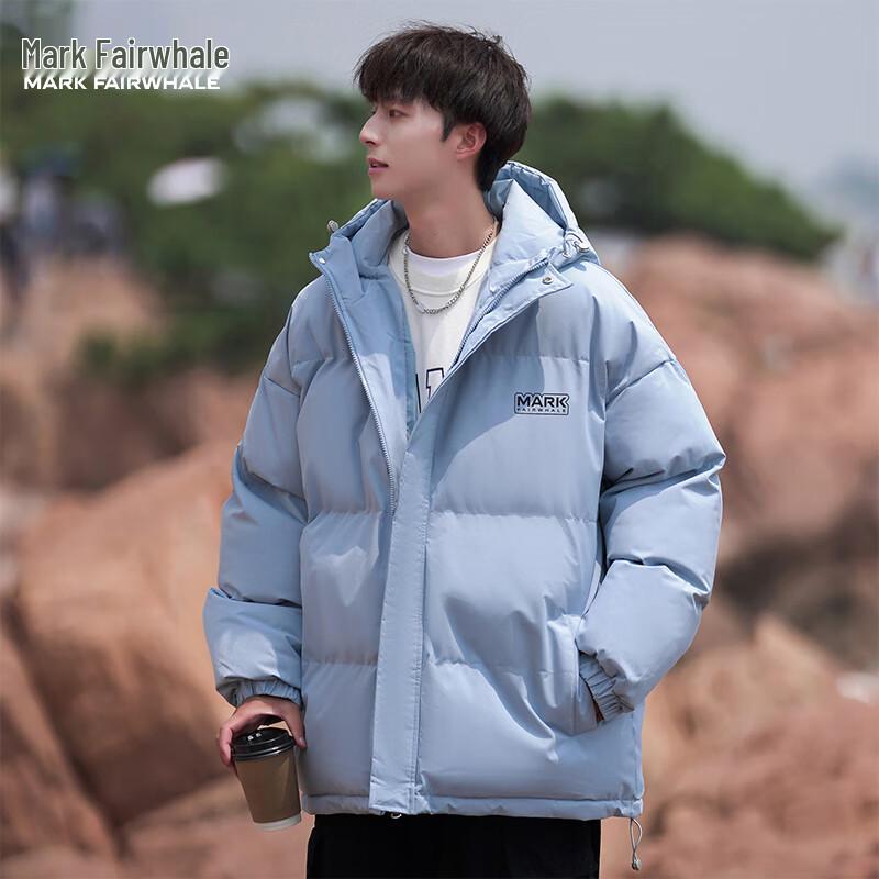 

Мужская однотонная стеганая куртка с капюшоном Mark Fairwhale L