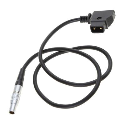 Durable Power Supply Solution D Tap To 0B 2 Pin Male Power Cable for Teradek Bolt Bond, Transvideo SmallHD 703Monitor