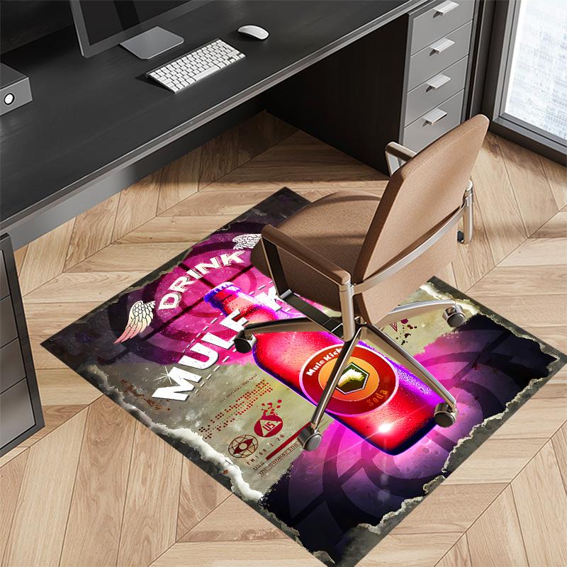 Call of Duty COD Perk A Cola Printed Absorbent Washable Carpet, Non-Slip Bathroom Mats, Kitchen Rugs, Yoga Mat,Living Room Entrance, Camping Picnic Ru