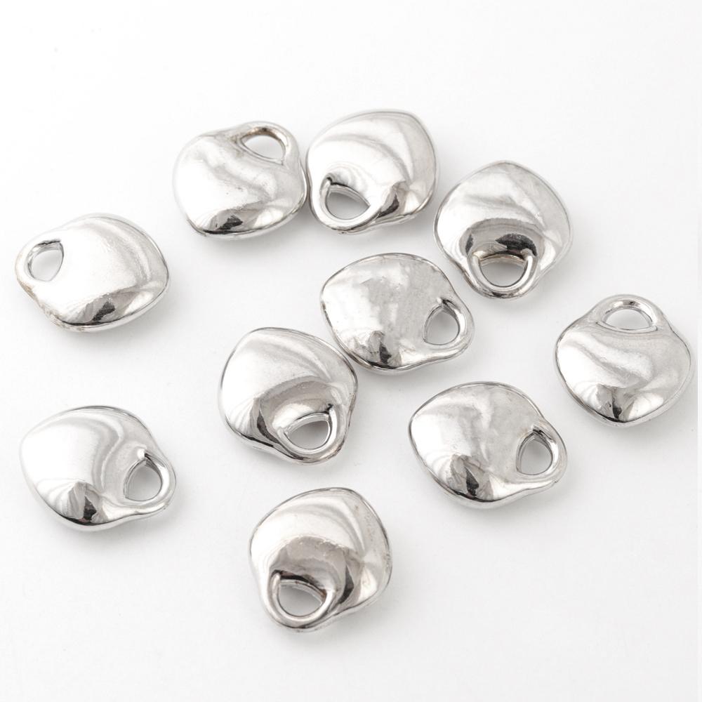 20pcs Heart Cute CCB Loose Beads For Necklace Pendant Heart Star Charms For Jewelry Making Supplies DIY Necklace Spacer Beads