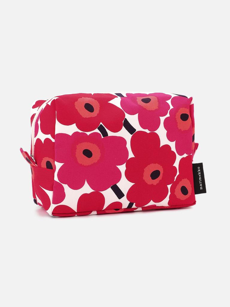 Marimekko Vilja Mini Unikko Pouch for Women F Red X White 52_1_52249447197