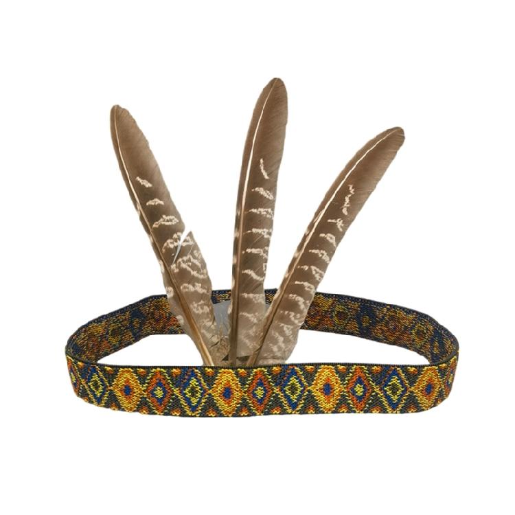 

Elegant Feather Headband Cosplay Costume Ethnic Hairband For Adult Children Stage Props Accessories and Themed Parties