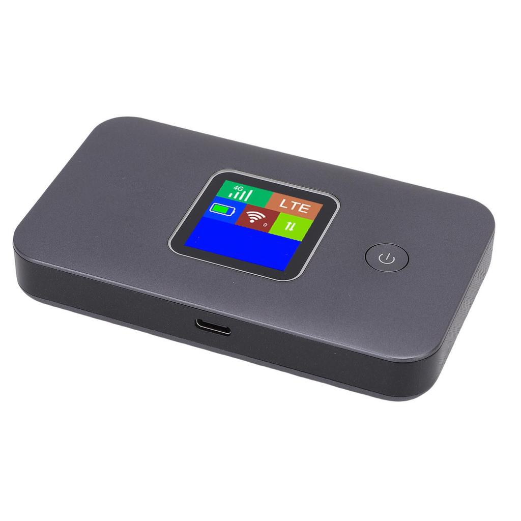 4G Mobile WiFi Router 2.4G 5.8G Dual Band 300Mbps WiFi 6 Support 10 Devices LCD Display Portable Hotspot for Travel