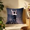 Stylish HHollow Knightes Cushion Cover Versatile DoubleSided Pillow Case Fit for Sofa Bed Car  Daily Decor