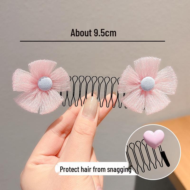Extra Long Baby Hair Finishing Clip - Girl's Headwear, Little Girl Lala Hair Comb