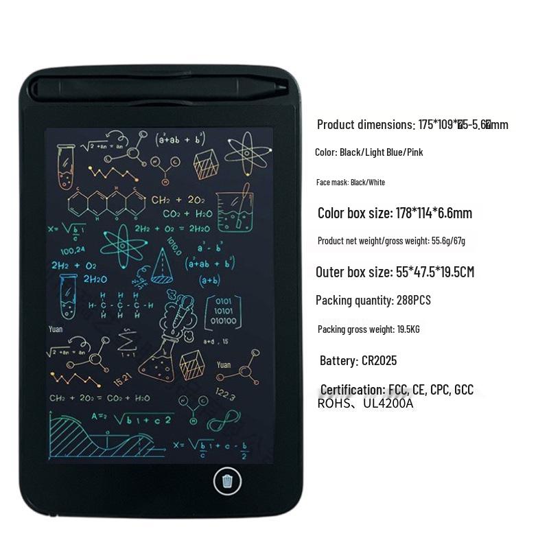 LCD Kids' Erasable Doodle & Drawing Board